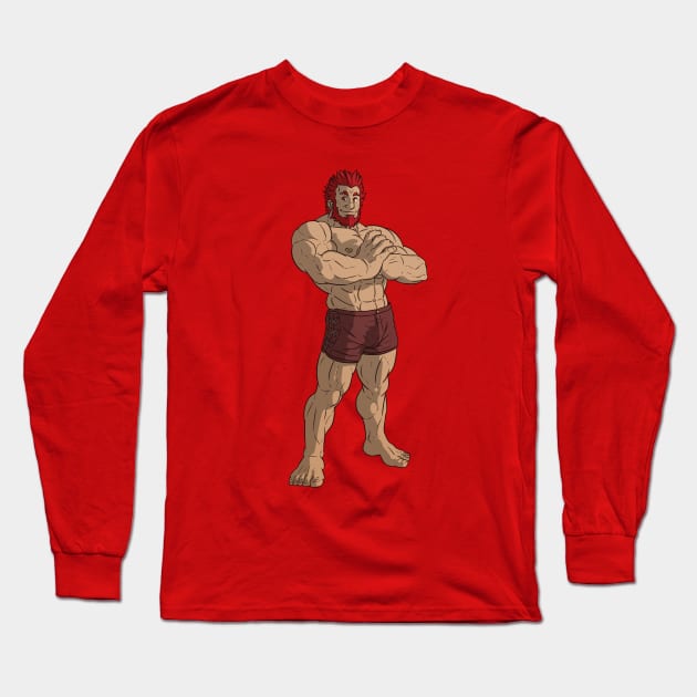 Iskandar, King of Bara Long Sleeve T-Shirt by leomon32